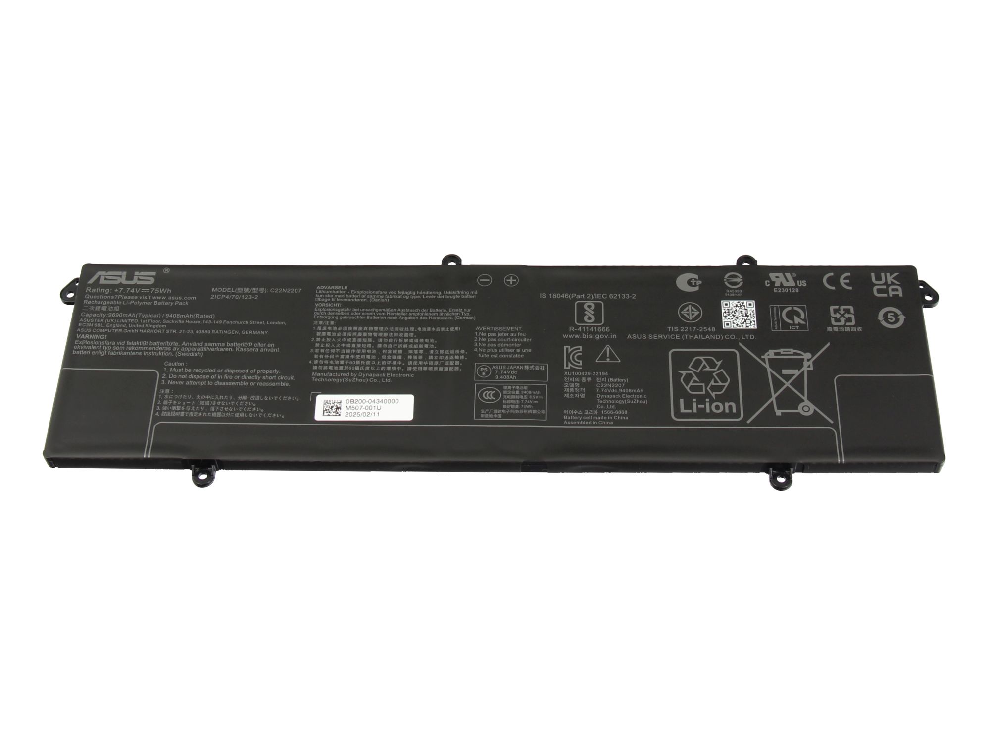 Informationen zur Produktsicherheit