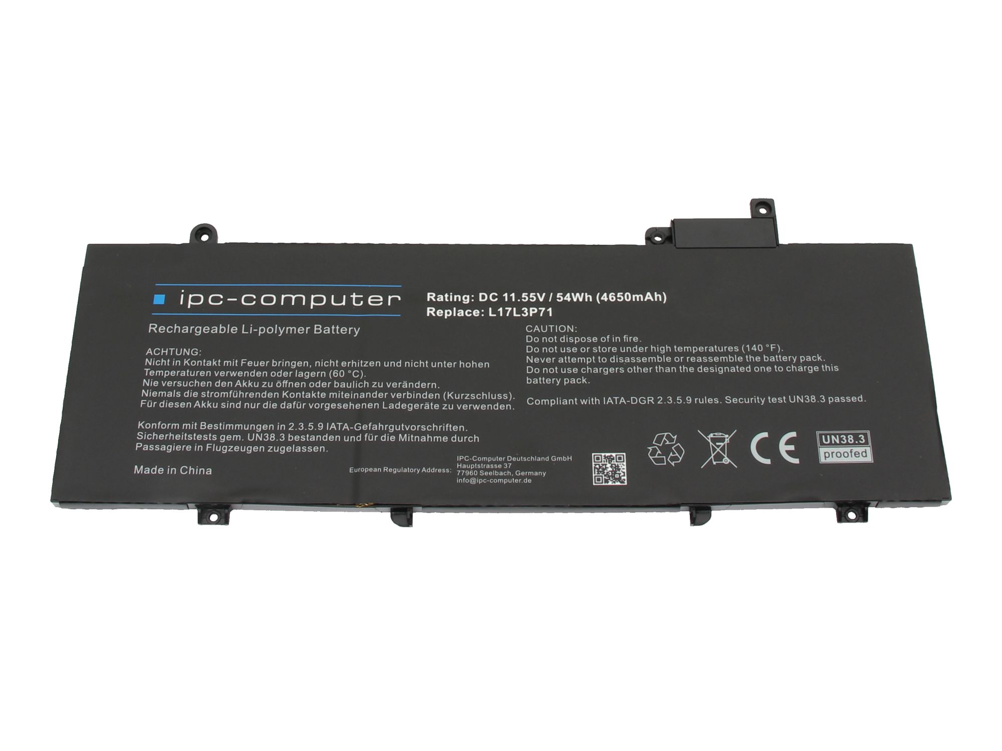 Informationen zur Produktsicherheit