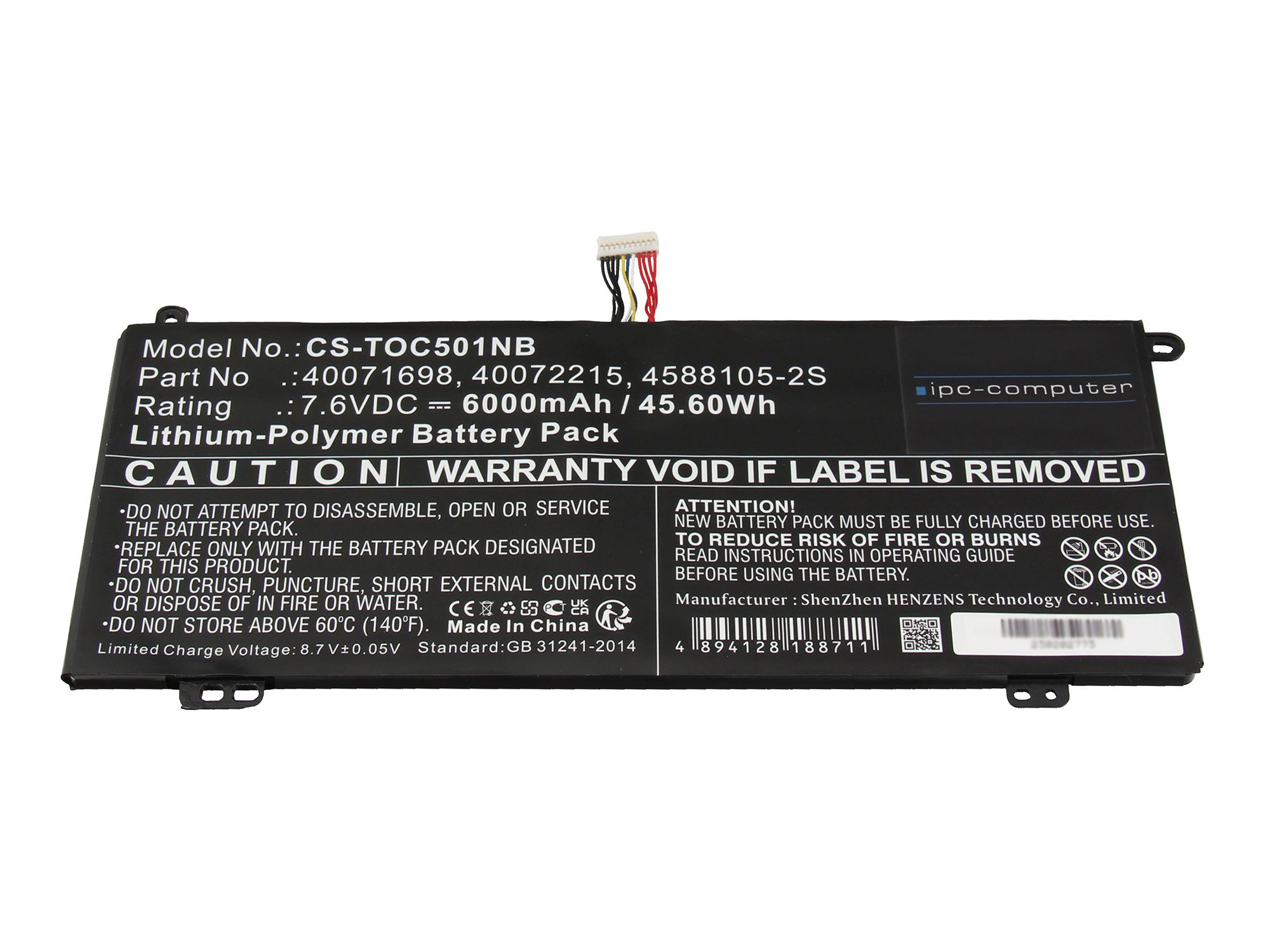 Informationen zur Produktsicherheit