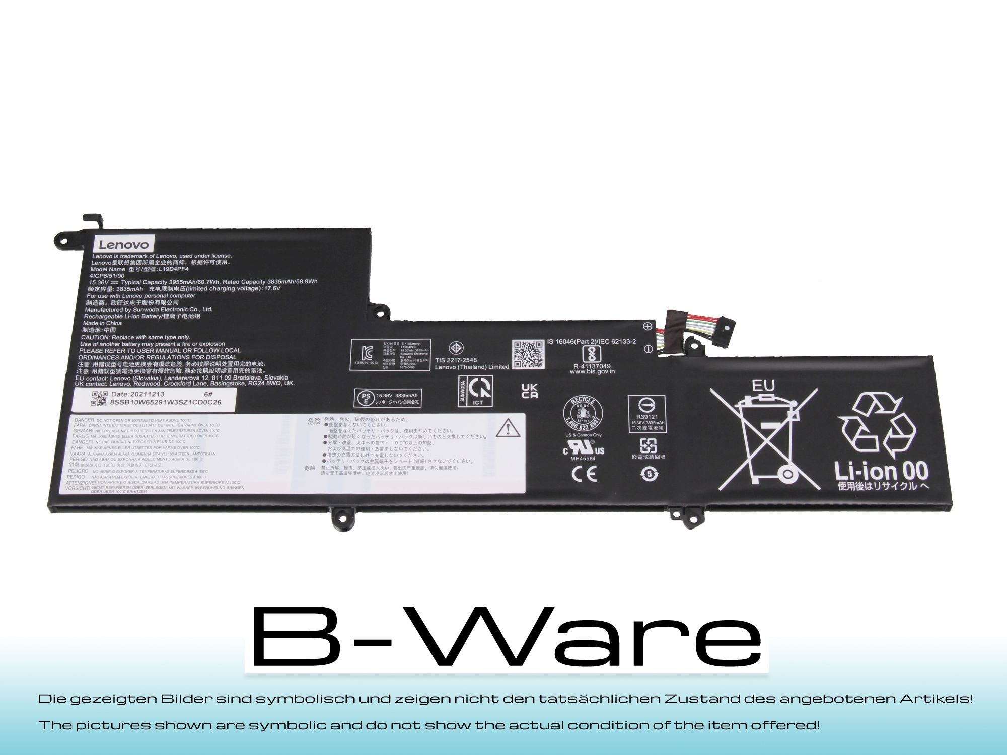 Informationen zur Produktsicherheit