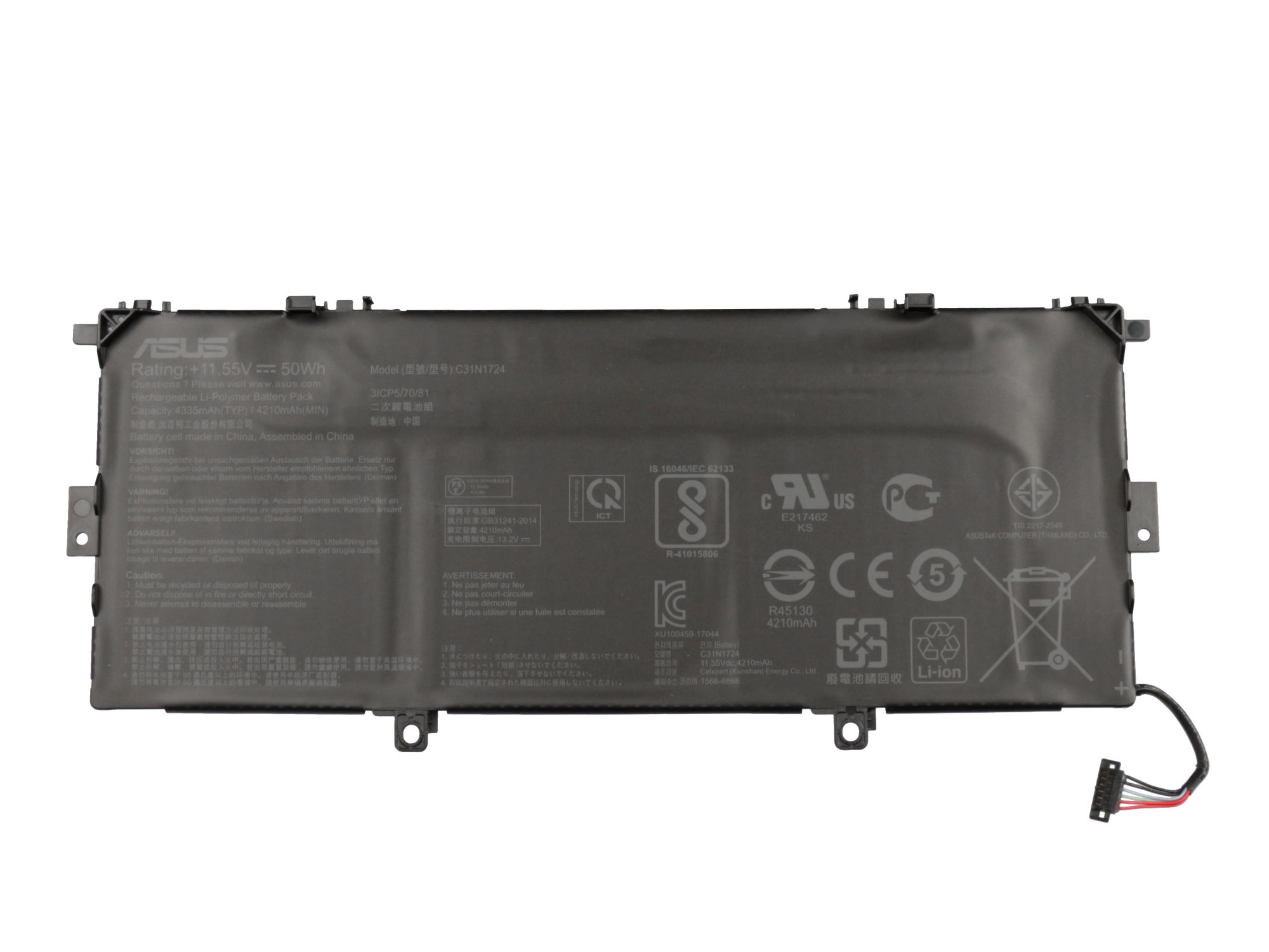 Informationen zur Produktsicherheit