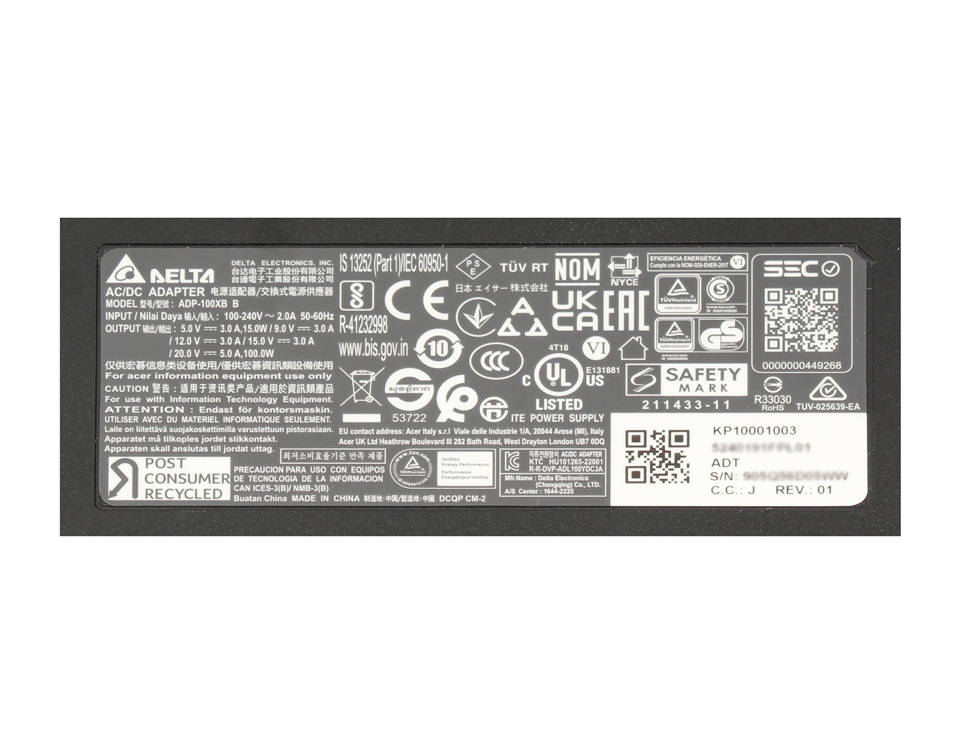 Informationen zur Produktsicherheit