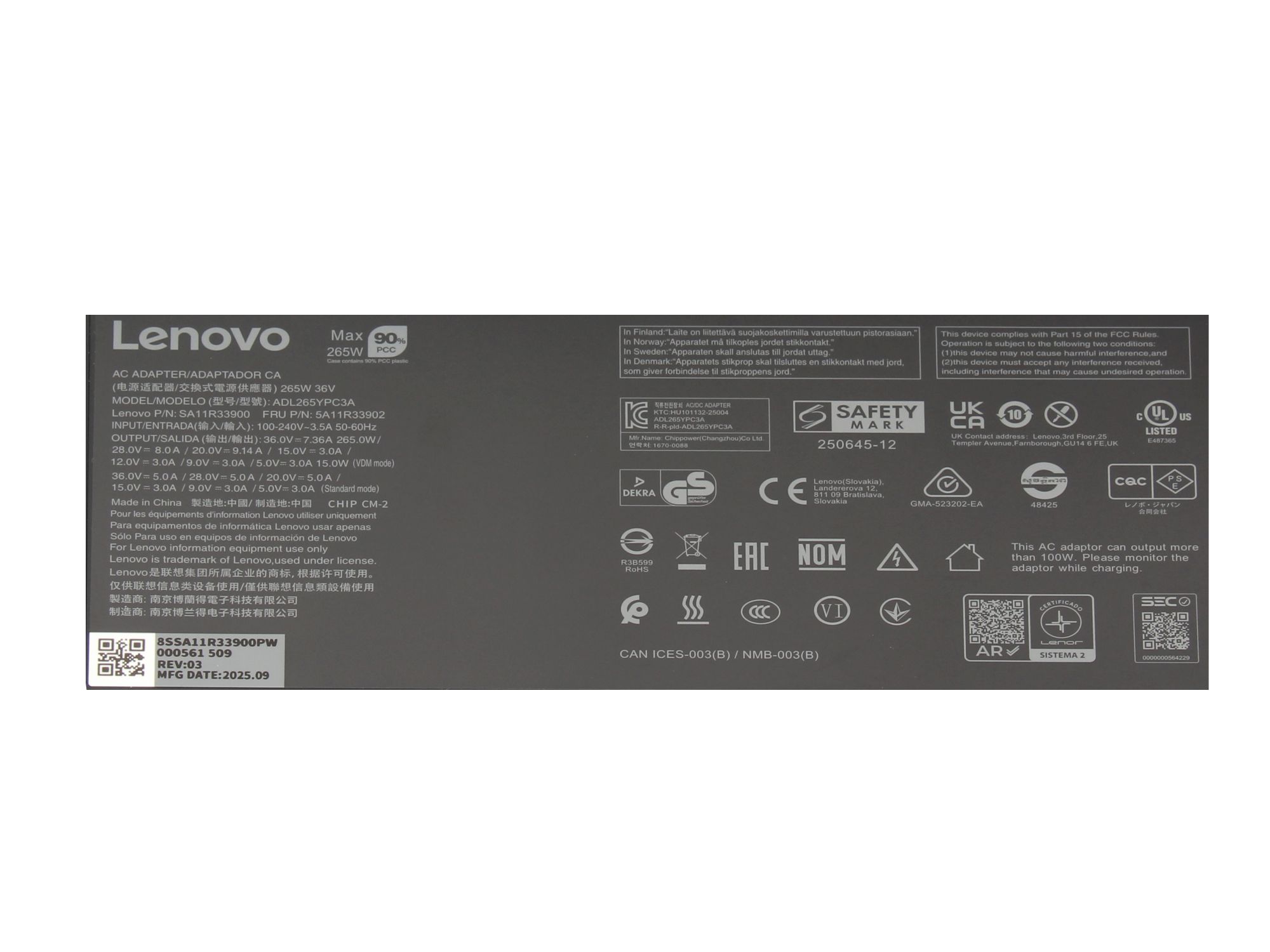 Informationen zur Produktsicherheit