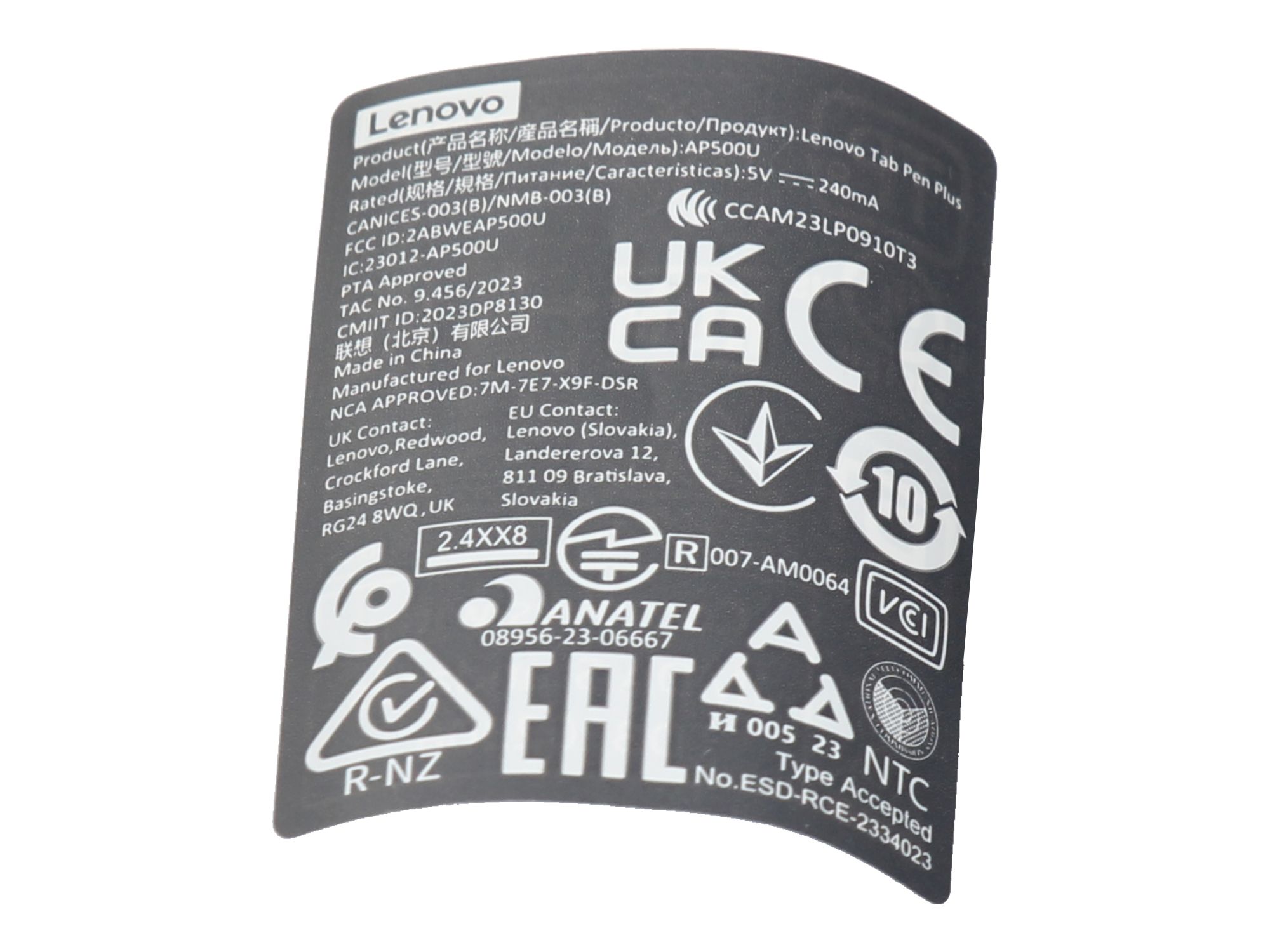 Informationen zur Produktsicherheit