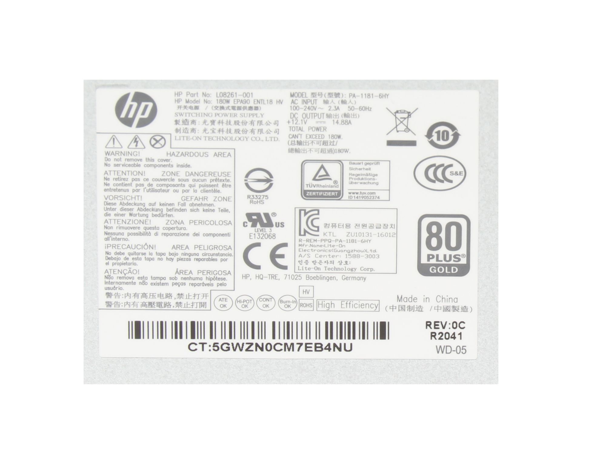 Informationen zur Produktsicherheit