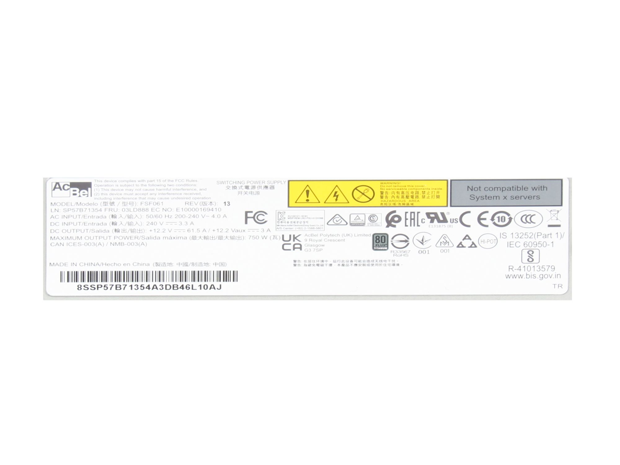 Informationen zur Produktsicherheit