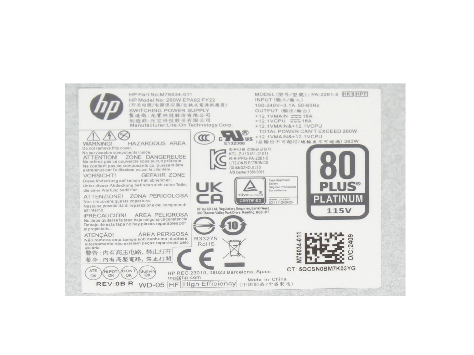 Informationen zur Produktsicherheit