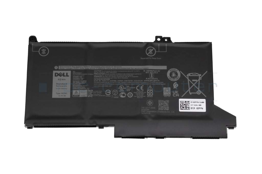 2PFPW original Dell battery 42Wh 11,4V (3Cell)