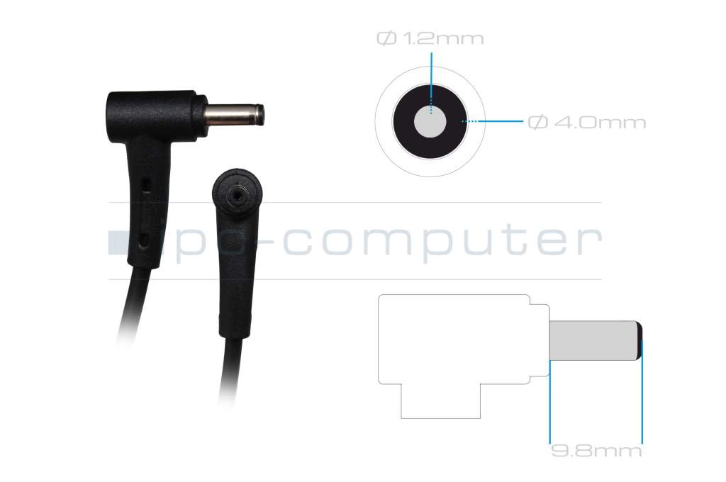AC-adapter 90 Watt for Asus ZenBook 15 UX533FAC 