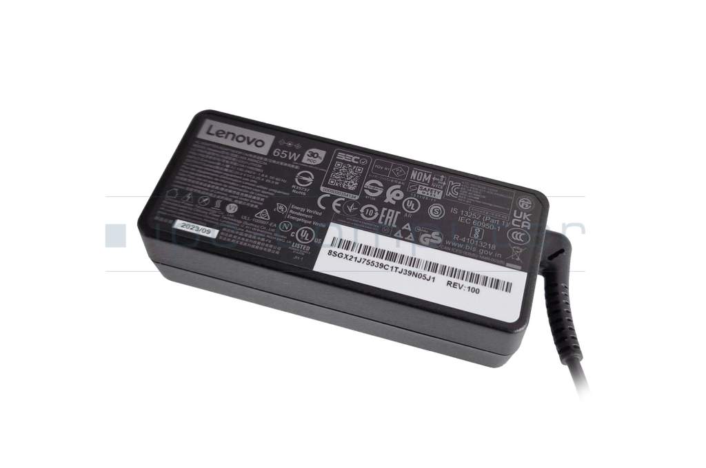 AC-adapter 65 Watt original for Lenovo IdeaPad Slim 3-15IRU8 (82X7) 