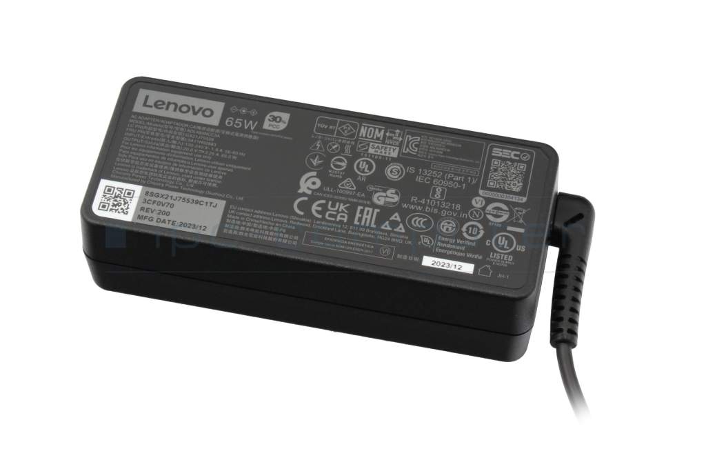 Lenovo ADLX65CCGE2A Original Chargeur 65 Watts EU wallplug pour V17-IIL,  V15-IIL, V17 G2-ITL, V15-ADA, IdeaPad 3-15IIL05, V340-17IWL, IdeaPad  L340-15API : : Informatique