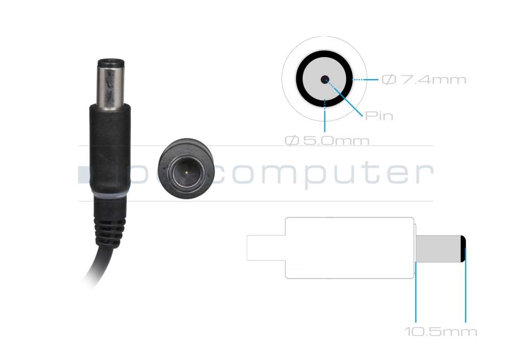 Ac Adapter 90 Watt Slim Original For Dell Latitude E6440 Series Battery Power Supply Display Etc Laptop Repair Shop