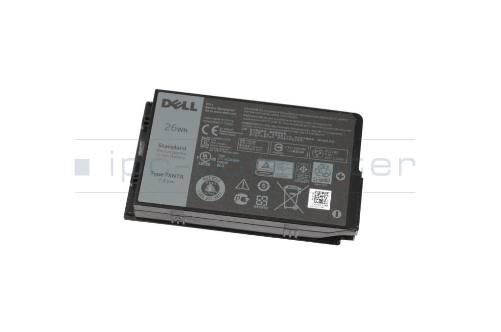 Battery 26wh Original Suitable For Dell Latitude 12 Rugged Extreme 7212 Sparepartworld Com
