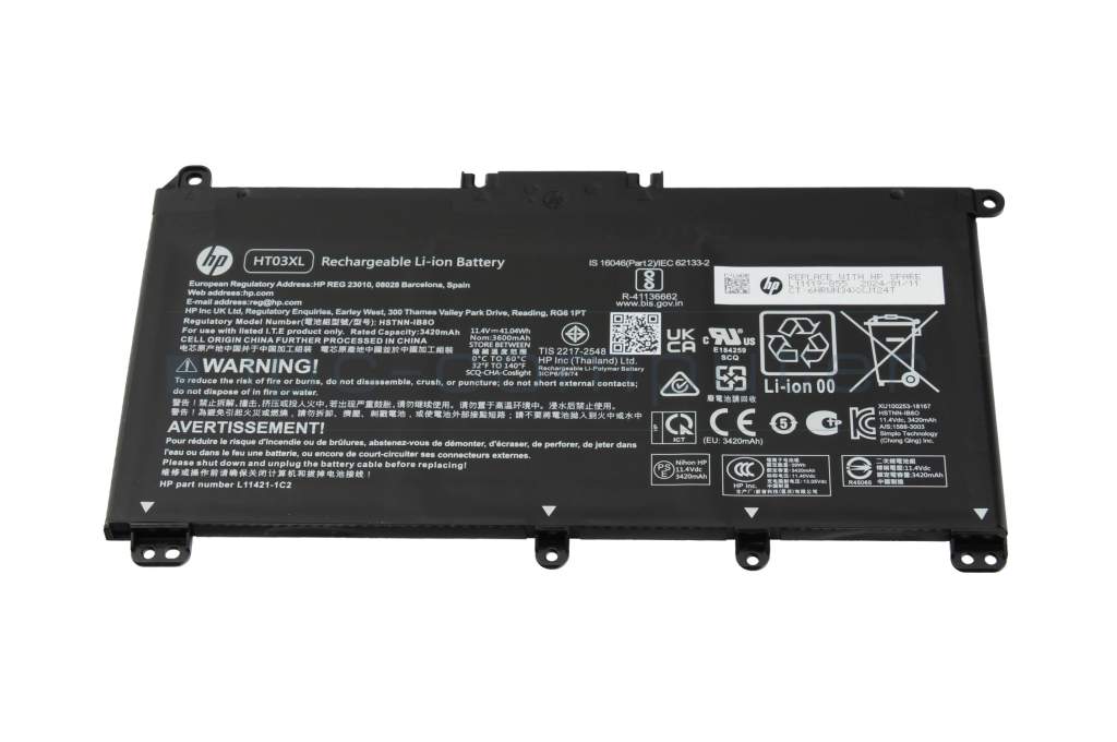 Battery 41.04Wh original HT03XL suitable for HP 15s-fq2000