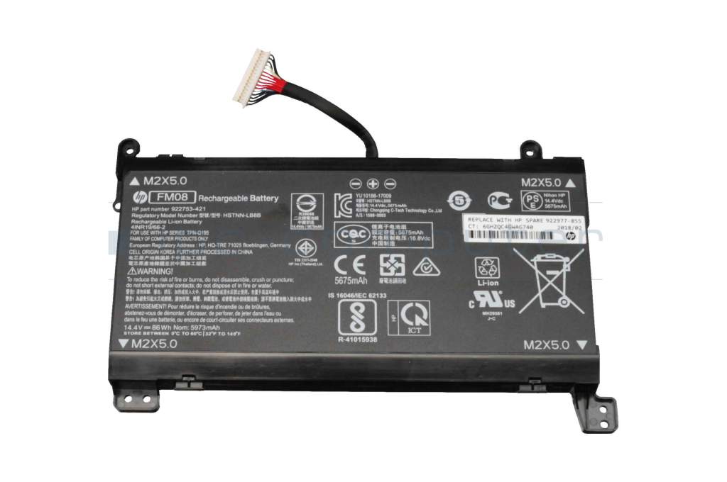Battery 86wh Original 16 Pin Connection Suitable For Hp Omen 17 An000 Gtx 1070 Series Battery Power Supply Display Etc Laptop Repair Shop