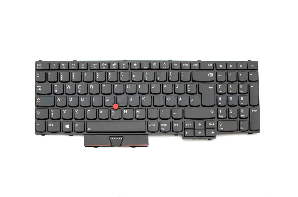 Keyboard DE (german) black/black matte with backlight and mouse