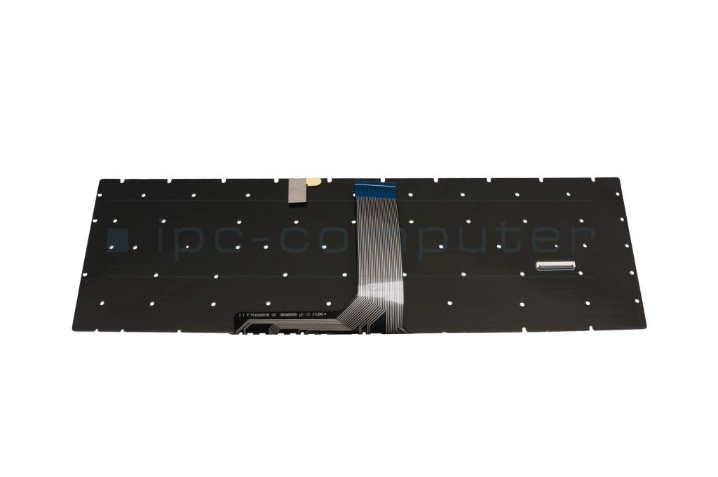 Keyboard FR (french) black/black original suitable for MSI GF75