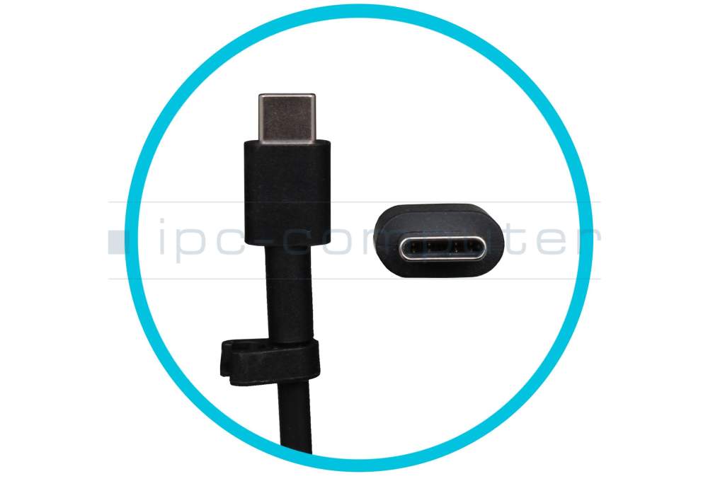 USB-C AC-adapter 45 Watt EU wallplug original for Asus Chromebook