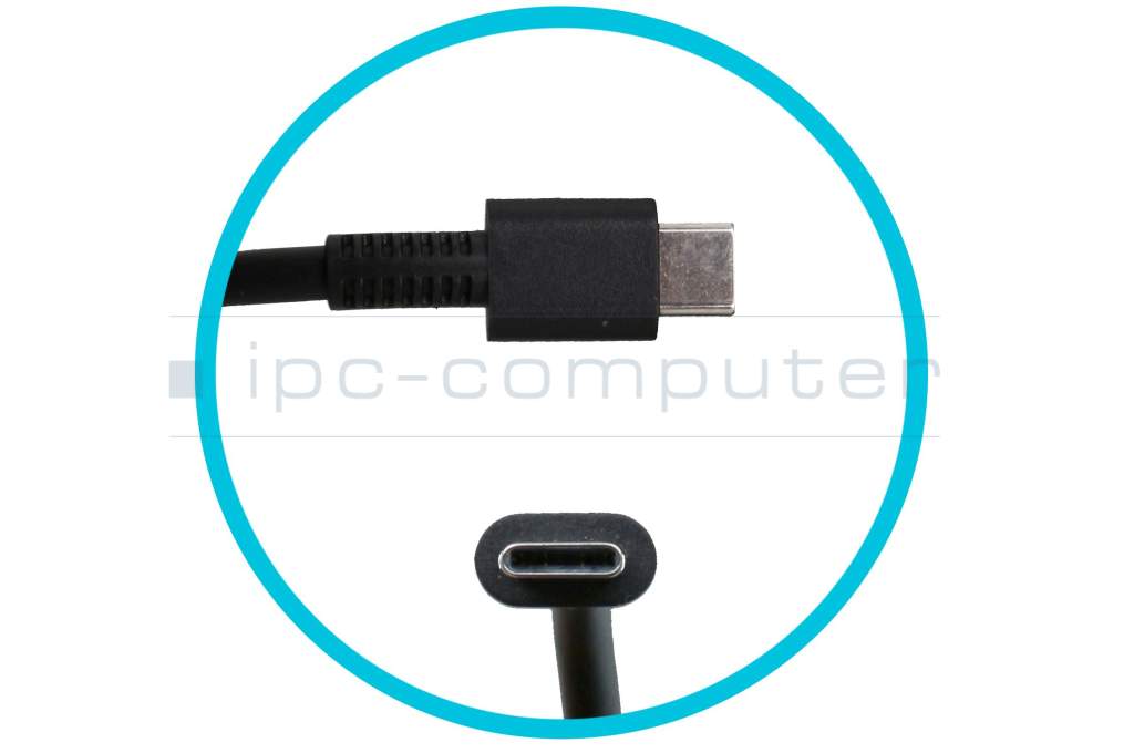 USB-C AC-adapter 65 Watt normal original for HP Spectre x2 12-c000