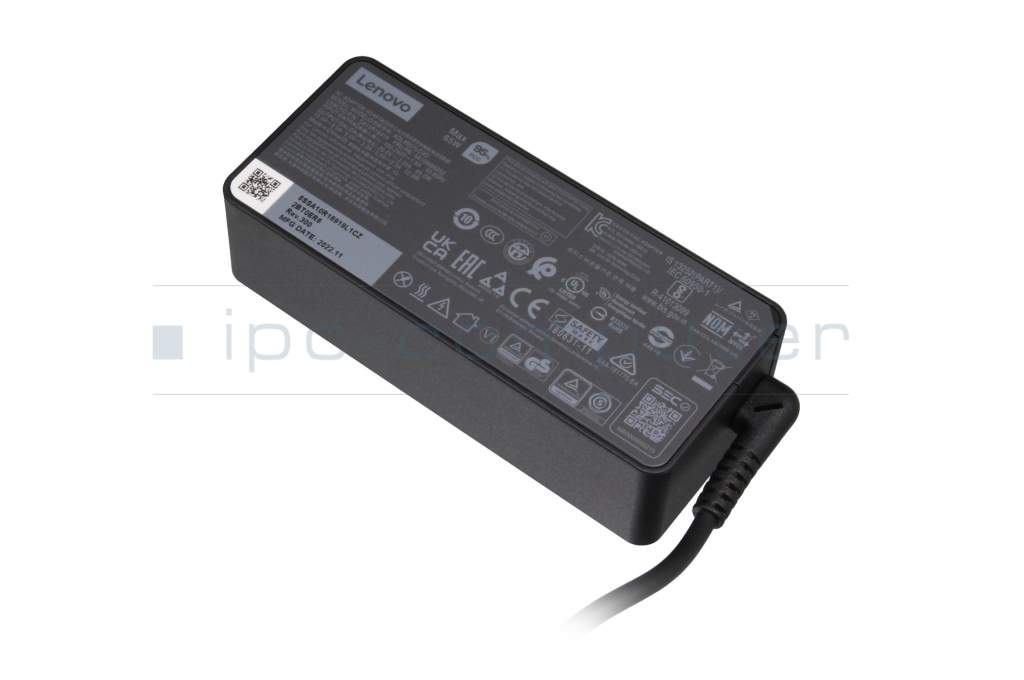 Chargeur 65 watts normal avec adaptateur original pour HP Chromebook 14 G4  