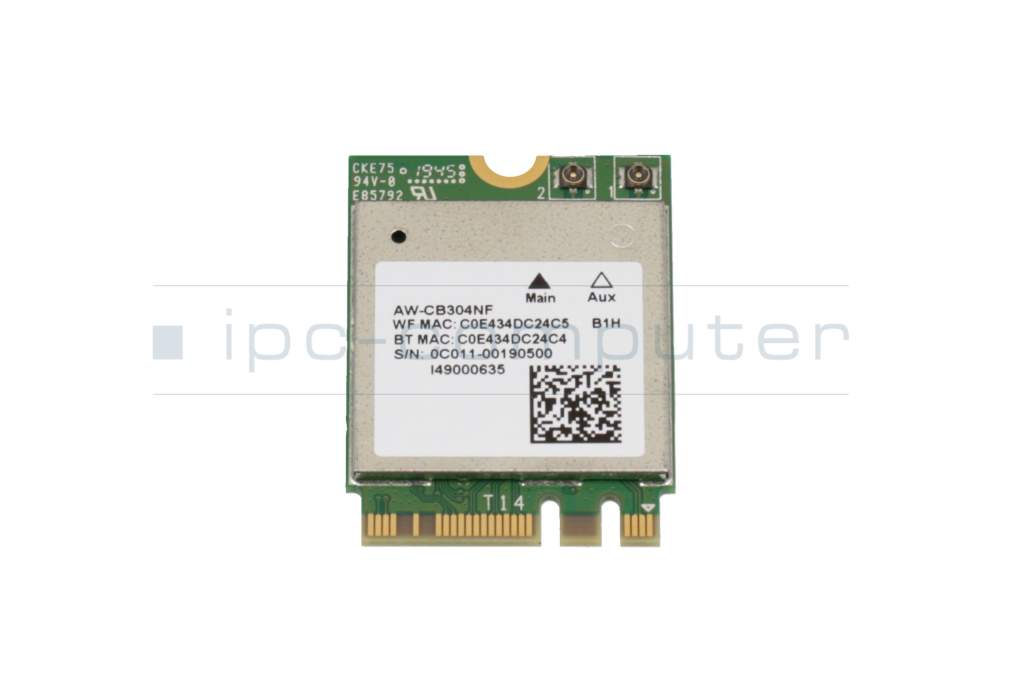 Asus TUF FX505DT original WLAN/Bluetooth adapter - sparepartworld.com