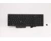 Lenovo MECH_ASM KB w/KB Mlr Num BL(CHY)EURO ENG for Lenovo ThinkPad P17 Gen 1 (20SN/20SQ)
