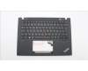 Lenovo MECH_ASM KBD C-Cov ITA Sunrex BK for Lenovo ThinkPad T14s G3 (21BR/21BS)