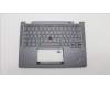 Lenovo MECH_ASM KBD W C FRA BKLT LTN WW UK GY for Lenovo ThinkPad X13 Yoga Gen 4 (21F2/21F3)