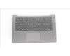 Lenovo C-Abdeckung mit Tastatur, Belgisch, Arktisgrau, Fingerabdruck for Lenovo IdeaPad 3-14ABA7 (82RM)