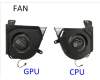 Asus 13NR0BL0T07011 GU603VV CPU CW FAN