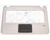 604020-001 HP Top Cover W. FP TP Etching