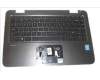 767823-BG1 HP Top Cover W. Swiss Keyboard