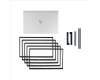 HP BACK COVER WWAN 250 NITS for HP EliteBook 845 G7