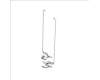 HP display hinge spare part for HP Victus 15-fb1000