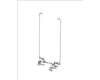 HP Left and Right Aluminum Hinge for HP 15-fc1000