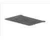 HP SPS-TOP CVR W/KBD BL W/O ODD for HP 470 G7