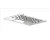 HP TOP COVER W KB SNW SP for HP Chromebook 14a-na0000