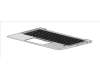 HP SPS-TOP COVER W/KB BL SWISS for HP EliteBook 830 G8