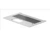 HP TOP COVER NSV FRP W KB NSV BL for HP 17-c2000