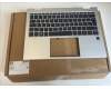 HP SPS-TOPCOVER W/KB BL SR PVCY for HP Elite 830 x360 G10