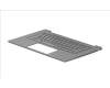 HP Silver laptop top cover for HP Chromebook Plus 14a-nf0000