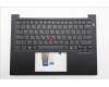 Lenovo MECH_ASM FRU KBD W/C GRE BL(SRX)US BK for Lenovo ThinkPad E14 (21U2)