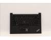 Lenovo 5M11A35180 MECH_ASM KBD TC BL(Pri) Tex US BK