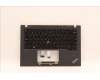 Lenovo MECH_ASM KBD/C EURO ENG BKLT (LIT) USBK for Lenovo ThinkPad T14s Gen 2 (20WM/20WN)