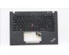 Lenovo MECH_ASM KBD C-Cov FRA/ENG BKLT Sunre BK for Lenovo ThinkPad T14s G3 (21BR/21BS)