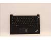 Lenovo MECH_ASM KBD CCvr NOR(PMX)FPR UK BK for Lenovo ThinkPad E14 Gen 4 (21E3/21E4)
