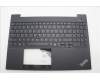 Lenovo MECH_ASM FRU KBCCV EURO ENG BL(LTN)US BK for Lenovo ThinkPad E16 Gen 2 (21MA)