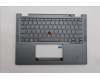 Lenovo MECH_ASM BL KB GY EURO ENG LTN for Lenovo ThinkPad X13 2-in-1 Gen 5 (21LW/21LX)