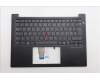 Lenovo MECH_ASM FRU KBD W/C GER (SRX) UK BK for Lenovo ThinkPad E14 G7 (21SY)