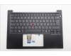 Lenovo MECH_ASM FRU KBD W/C ITA BL (SRX) UK BK for Lenovo ThinkPad E14 G7 (21SY)